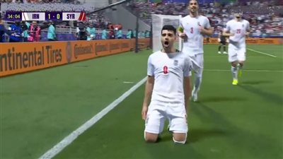 إيران تتقدم على سوريا بهدف مهدي طارمي في الشوط الأول