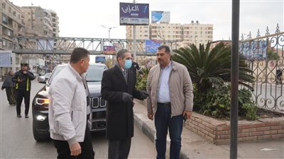  تركيب مطبات صناعية للحد من الحوادث بشارع البحر بطنطا