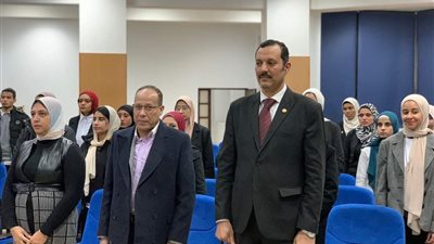 بجامعة القناة حفل ختام البرنامج التدريبي 105 معسكر إعداد القادة الفوج 50