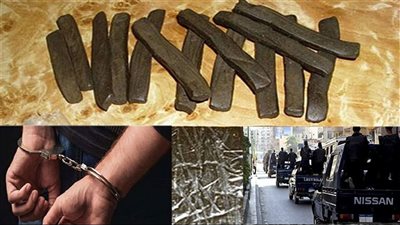 رصد مخدرات بقيمة 31 مليون جنيه في 3 محافظات