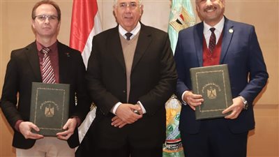 وزير الزراعة يؤكد أهمية التعاون مع الاتحاد الفرنسي لمنتجي تقاوي البطاطس