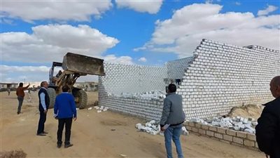 إزالة 80 حالة تعدِِ على الأراضي الزراعية  بالمنيا 