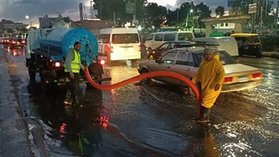 شركة المياه ترفع حالة الطوارئ في القليوبية استعدادًا للأمطار المتوقعة