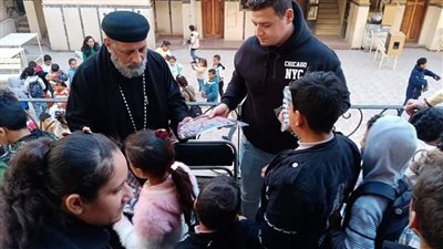 نشاط روحي وترفيهي لأطفال قرى بني سويف بكنيسة القديسين(شاهد)