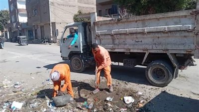 حملة مكبرة لرفع المخلفات بشوارع مدينة دشنا بقنا