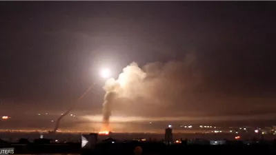 ضربة إسرائيلية تنهي حياة مستشار من الحرس الثوري في دمشق