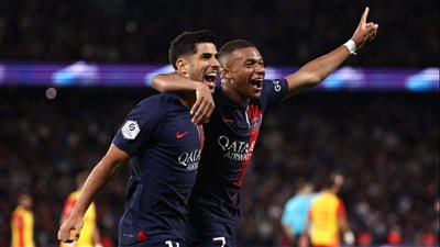 مبابي يمنح باريس سان جيرمان التقدم أمام ستراسبورج في الشوط الأول