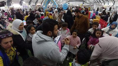 بمشاركة 160 طفل.. ورشة عمل لتوعية الأطفال بحقوقهم  بمعرض القاهرة الكتاب 