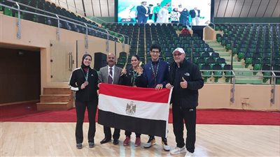 مصر تحصد 6 ميداليات متنوعة في البطولة العربية للريشة الطائرة بالسعودية