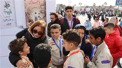 أطفال حياة جديدة في زيارة تثقيفية ترفيهية لمعرض الكتاب بدورته الـ55