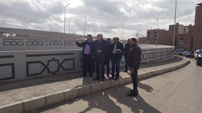 محافظ الجيزة يتابع نسب التنفيذ بمشروع تحسين الرؤية البصرية وطلاء العقارات المحيطة بمحطة قطارات الصعيد ببشتيل 