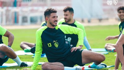 فتوح يخضع لتدريبات تأهيلية فى جمانزيزم الزمالك 