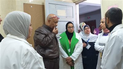 وكيل صحة الفيوم يفاجئ مستشفيات الرمد والحميات والتأمين الصحى