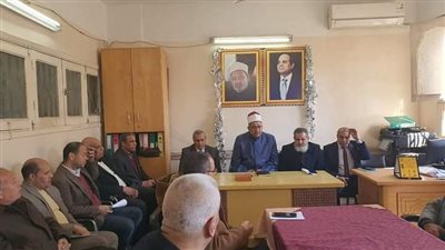 رئيس أزهر الغربية يجتمع بمديرى المراحل التعليمية استعدادا للفصل الدراسي الثاني