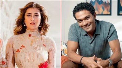 بدون سابق إنذار ..آسر ياسين وعائشة بن أحمد من كواليس مسلسل رمضان