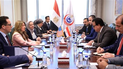 وزير الصحة يستقبل السفيرة الأمريكية بالقاهرة لبحث التعاون في القطاع الصحي