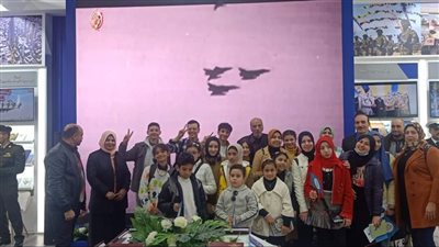طلاب وطالبات كفر الشيخ يشاركون في معرض الكتاب