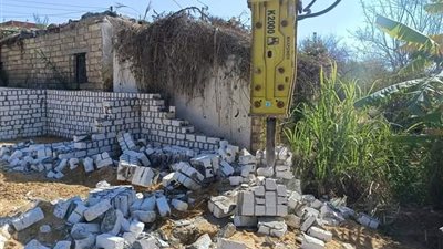 إزالة 19 حالة تعدِّ على الأراضي الزراعية بالإسماعيلية 