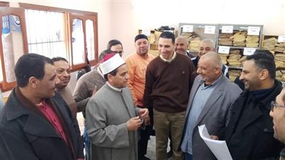 استمرار أعمال التصحيح بكنترول الشهادات الأزهرية بالإسماعيلية 