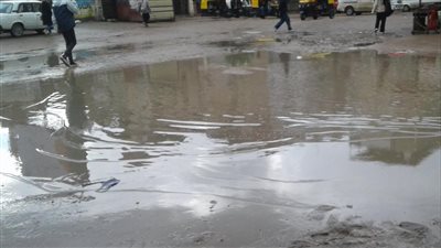 أمطار غزيرة وإنخفاض درجة الحرارة  في محافظةالبحيرة 