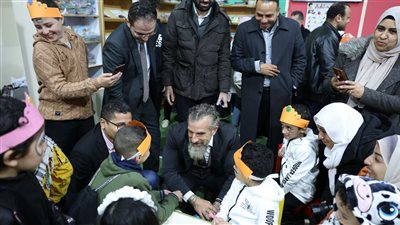 ممثل الأمم المتحدة للطفولة يزور جناح الأزهر بمعرض الكتاب