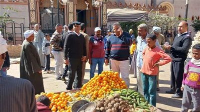  حملة مكبرة للقضاء على الإشغالات بشوارع مدينة قوص