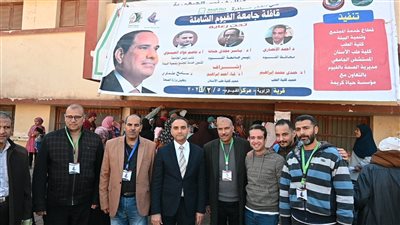 جامعة الفيوم تنظم قافلة طبية شاملة بقرية زاوية الكرادسة 