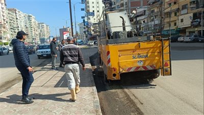 رفع 760 طن مخلفات صلبة وأتربة بالمنطقة المركزية بالدقهلية 