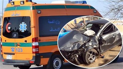 إصابة 8 أشخاص في حادث انقلاب ميكروباص بالمنيا 