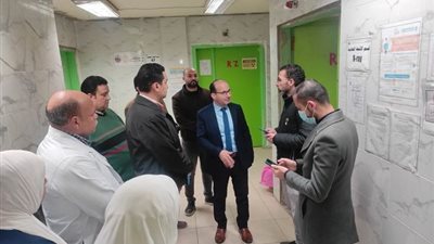 وكيل صحة القليوبية يجري جولة مرورية بمستشفى حميات بنها