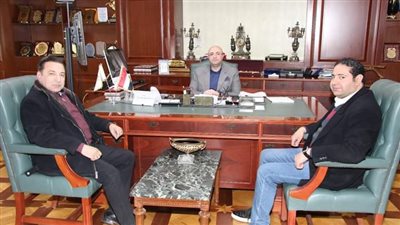 محافظ بني سويف يلتقي نائب مساعد وزير الخارجية لشئون أمريكا اللاتينية