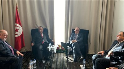 وزير الري يلتقى وزير الأشغال العامة الإندونيسي ورئيس المجلس العالمي للمياه