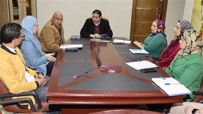 نائب محافظ بني سويف يناقش الخطوات اللازمة للبدء بتنفيذ مبادرة مكافحة مُسببات العمى وضعف الإبصار