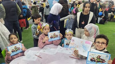 حملات توعوية عن ترشيد استهلاك المياه في معرض الكتاب