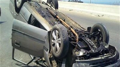 إصابة أسرة في حادث انقلاب سيارة ملاكي بجنوب سيناء