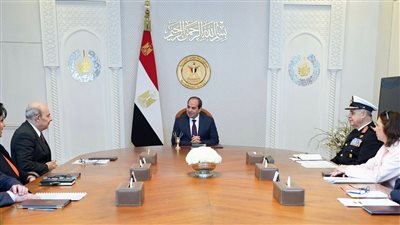 السيسي يبحث مع رئيس شركة 