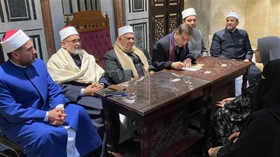 اختبارات المرحلة الثانية لاختيار المتقدمين للعمل محفظي قرآن بالرواق الأزهري بسيناء