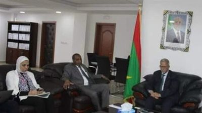  وزير الزراعة الموريتاني يستقبل المدير العام للمنظمة العربية للتنمية الزراعية