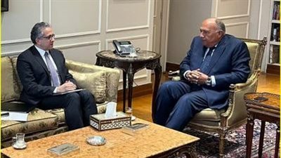 وزير الخارجية يستقبل مرشح مصر لمنصب مدير عام 
