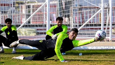 تدريبات قويه لحراس مرمى الزمالك 