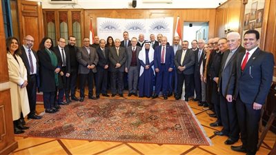 قنصل السعودية يستقبل وفد من جمعية رجال أعمال الإسكندرية 