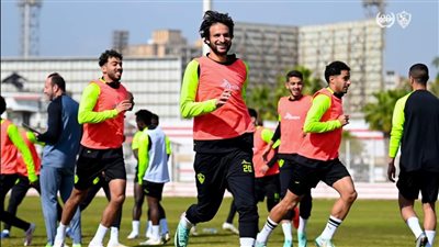 مران الزمالك..جلسه خاصه مع الثنائي علاء وجعفر 