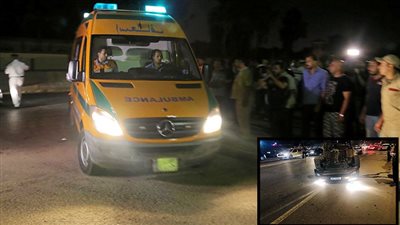 إصابة 5 سيدات في حادث انقلاب سيارة أجرة بالفيوم