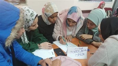 ادارة نجع حمادى تواصل فعاليات مسابقة اوائل الطلبة 