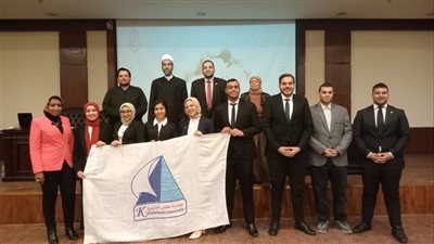 وفد طلاب من جامعة كفر الشيخ يشارك فى دورة التوعية المجتمعية للشباب 