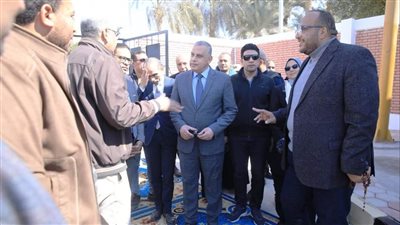محافظ سوهاج يتفقد محطتى رفع صرف صحي الحلاقى وكوم السعادة ضمن قرى  حياة كريمة
