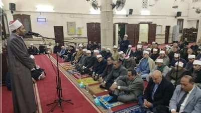 محافظ شمال سيناء يشهد الاحتفال بذكرى الإسراء والمعراج بالعريش