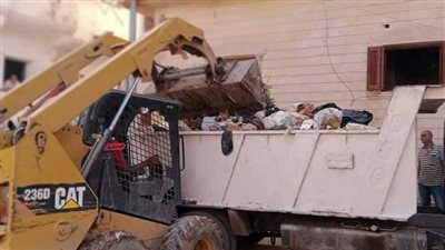 حملات لرفع الإشغالات والنظافة وتحسين منظومة البيئة بكفر الشيخ