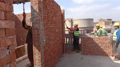 إزالة 173 مترًا متغيرات مكانية خلال أعمال الموجة 22 بمركز المحلة