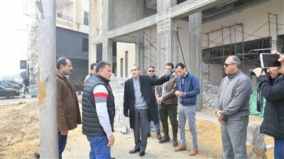 محافظ الغربية يتابع أعمال التطوير بمبنى طنطا